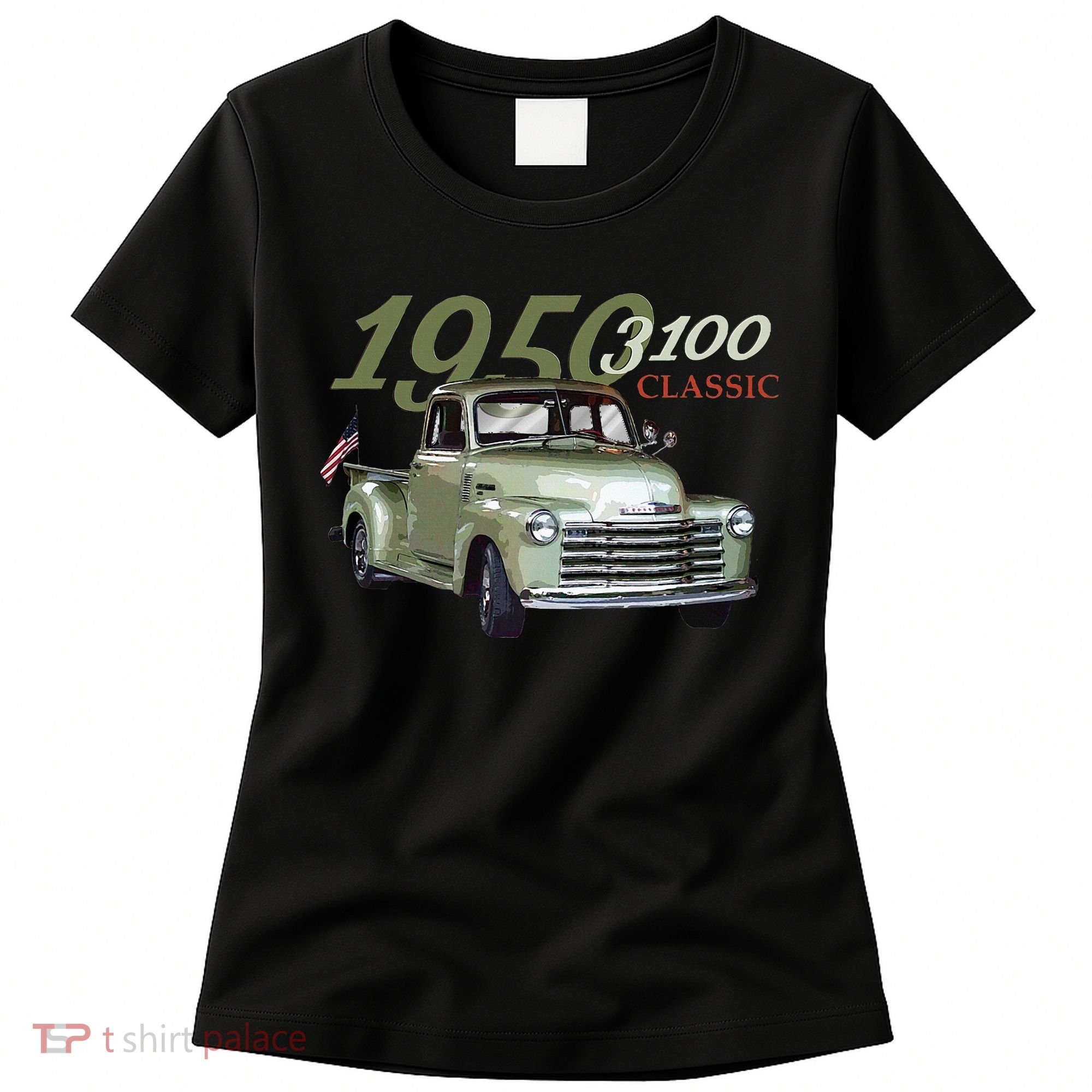 1950 3100 Pickup Truck Car Guys Women's T-Shirt