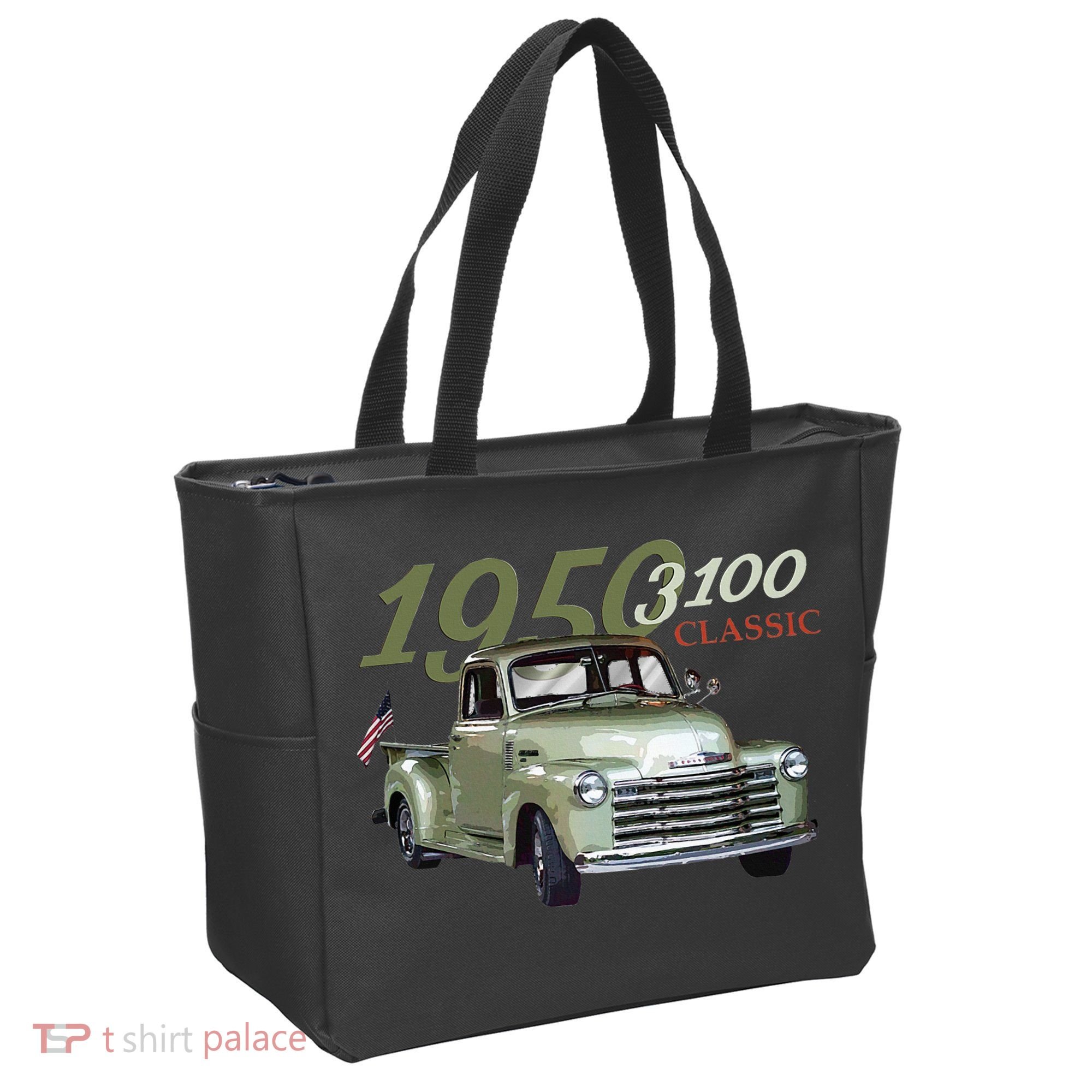 1950 3100 Pickup Truck Car Guys Tote Bag