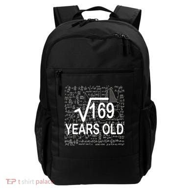 13th Birthday Square Root 169 Math Backpack