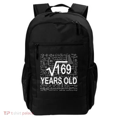 13th Birthday Square Root 169 Math Backpack