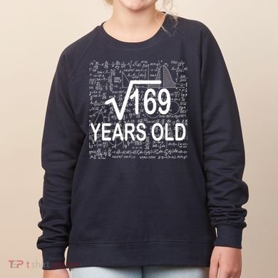 13th Birthday Square Root 169 Math Women's Sweatshirt