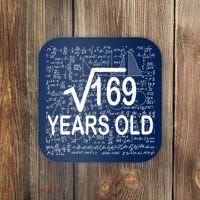 13th Birthday Square Root 169 Math Coaster thumb 0