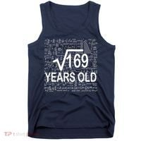 13th Birthday Square Root 169 Math Tank Top thumb 0