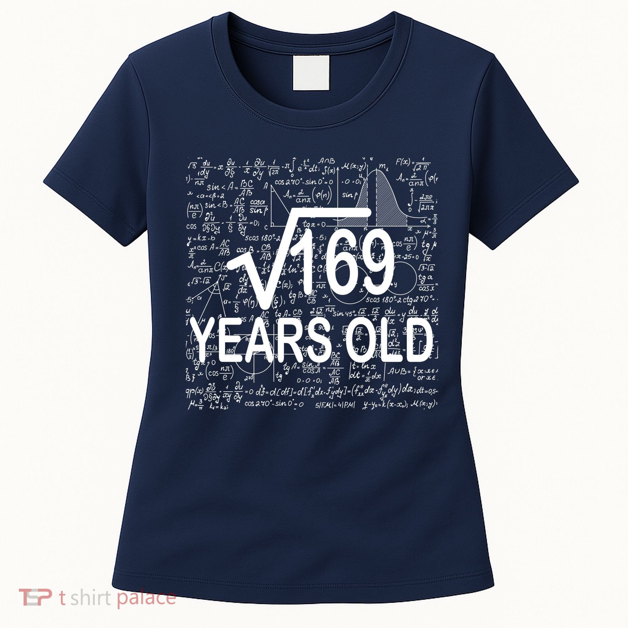 13th Birthday Square Root 169 Math Women's T-Shirt
