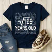 13th Birthday Square Root 169 Math Women's T-Shirt thumb 3