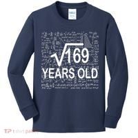 13th Birthday Square Root 169 Math Kids Long Sleeve Shirt thumb 0