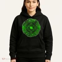 15 Fears Wheel Evil Green Eye Hoodie thumb 5