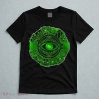 15 Fears Wheel Evil Green Eye T-Shirt thumb 5