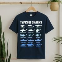 15 Types of Sharks T-Shirt thumb 2