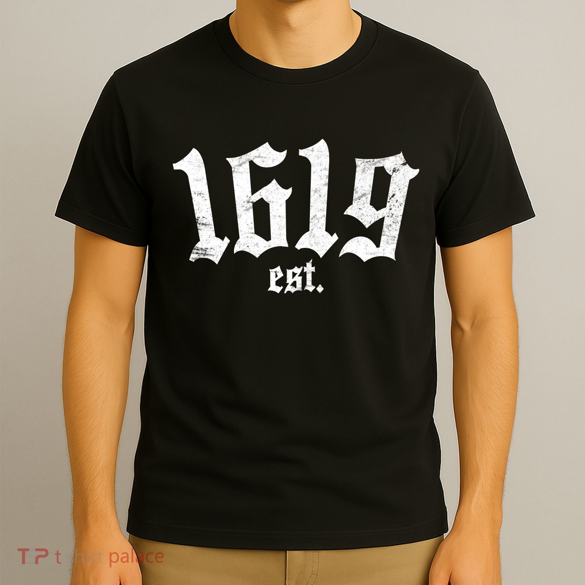 1619 Established African American Vintage T-Shirt