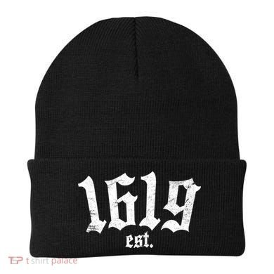 1619 Established African American Vintage Beanie