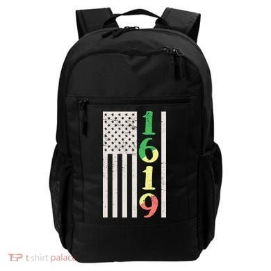 1619 Our Ancestors African American Pride Flag Backpack