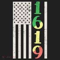 1619 Our Ancestors African American Pride Flag Beanie thumb 2