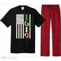 1619 Our Ancestors African American Pride Flag Pajama Set thumb 0