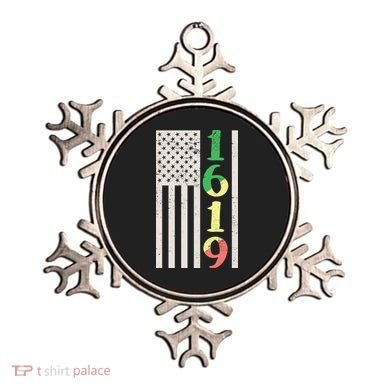 1619 Our Ancestors African American Pride Flag Ornament