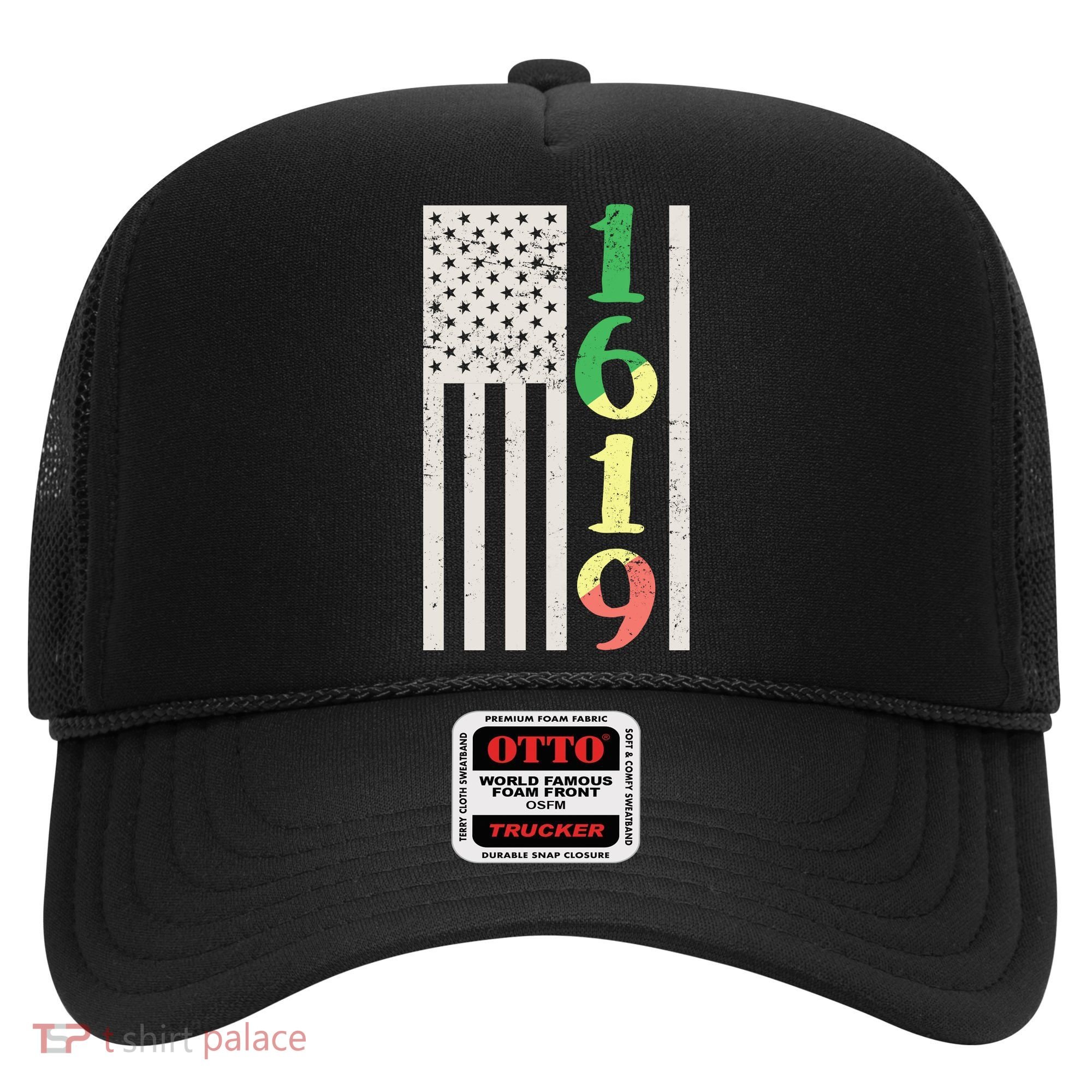 1619 Our Ancestors African American Pride Flag Hat