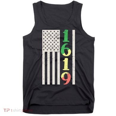 1619 Our Ancestors African American Pride Flag Tank Top