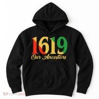 1619 Our Ancestors History Hoodie thumb 0