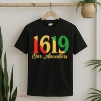 1619 Our Ancestors History T-Shirt thumb 2