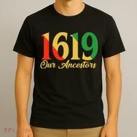 1619 Our Ancestors History T-Shirt thumb 3