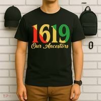 1619 Our Ancestors History T-Shirt thumb 6