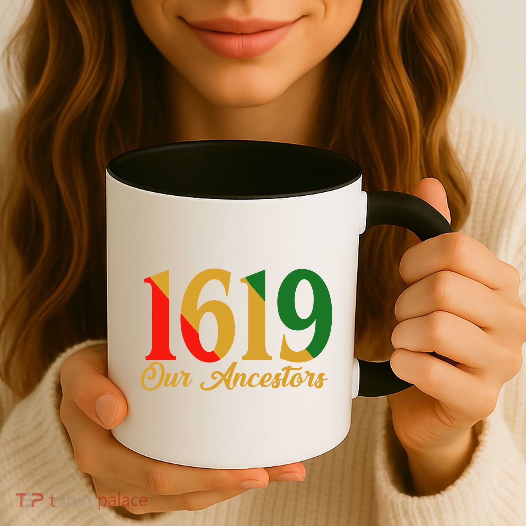 1619 Our Ancestors History Coffee Mug