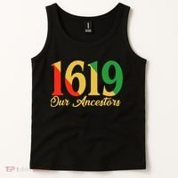 1619 Our Ancestors History Tank Top thumb 2