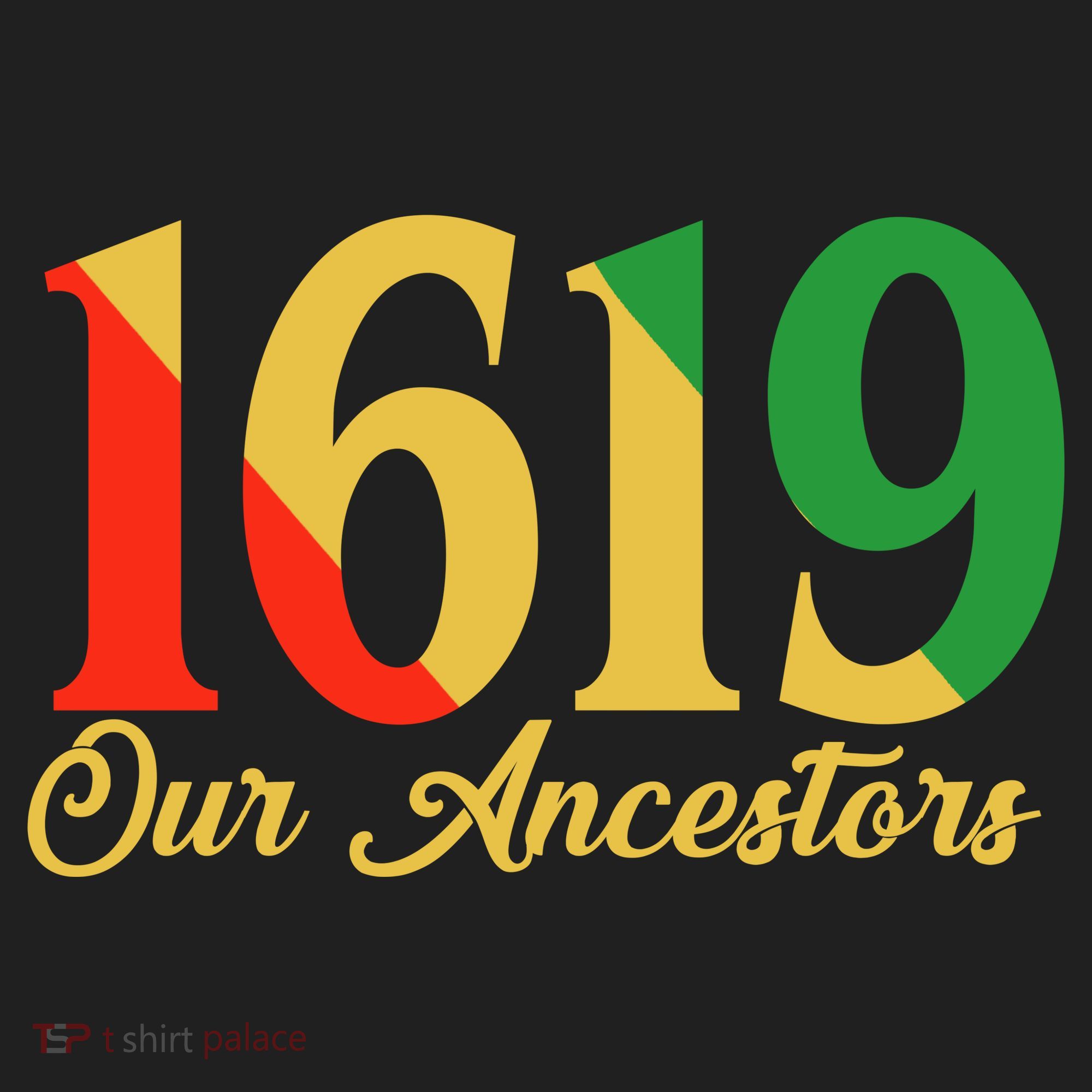 1619 Our Ancestors History Golf Towel
