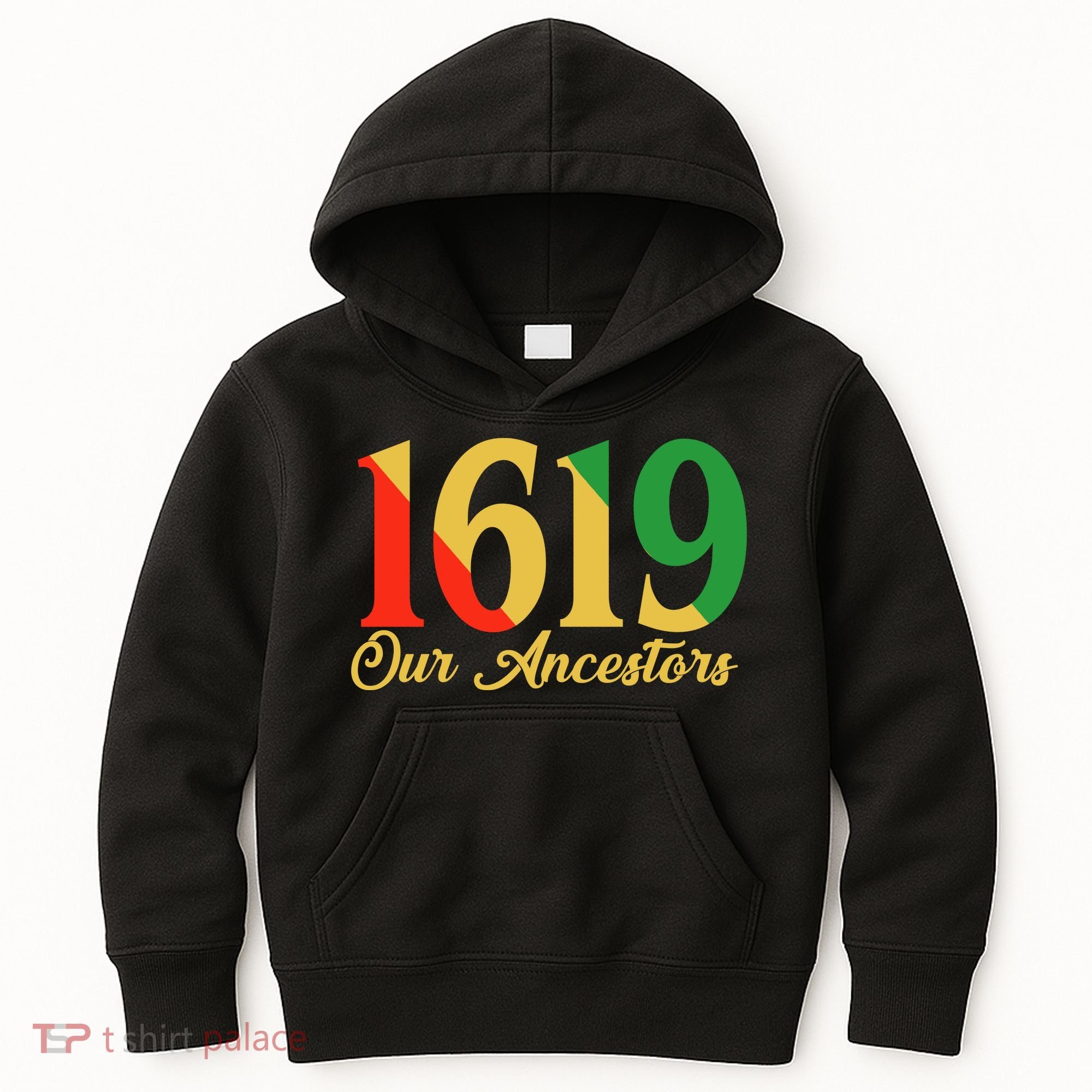 1619 Our Ancestors History Kids Hoodie