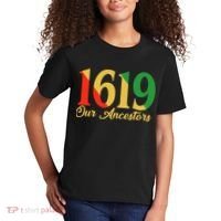 1619 Our Ancestors History Kids T-Shirt thumb 2