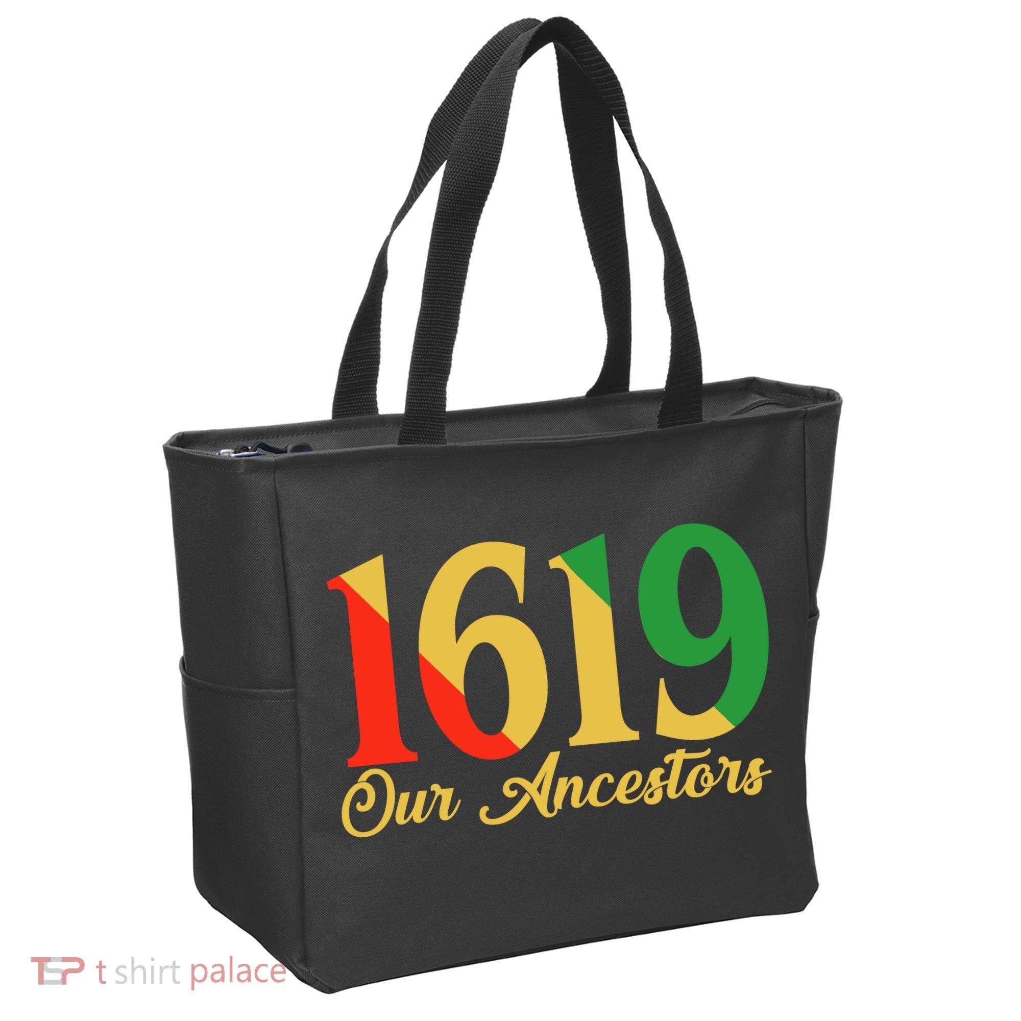 1619 Our Ancestors History Tote Bag
