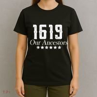 1619 Our Ancestors US Africa Past T-Shirt thumb 4