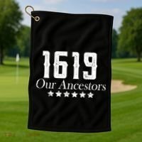 1619 Our Ancestors US Africa Past Golf Towel thumb 1