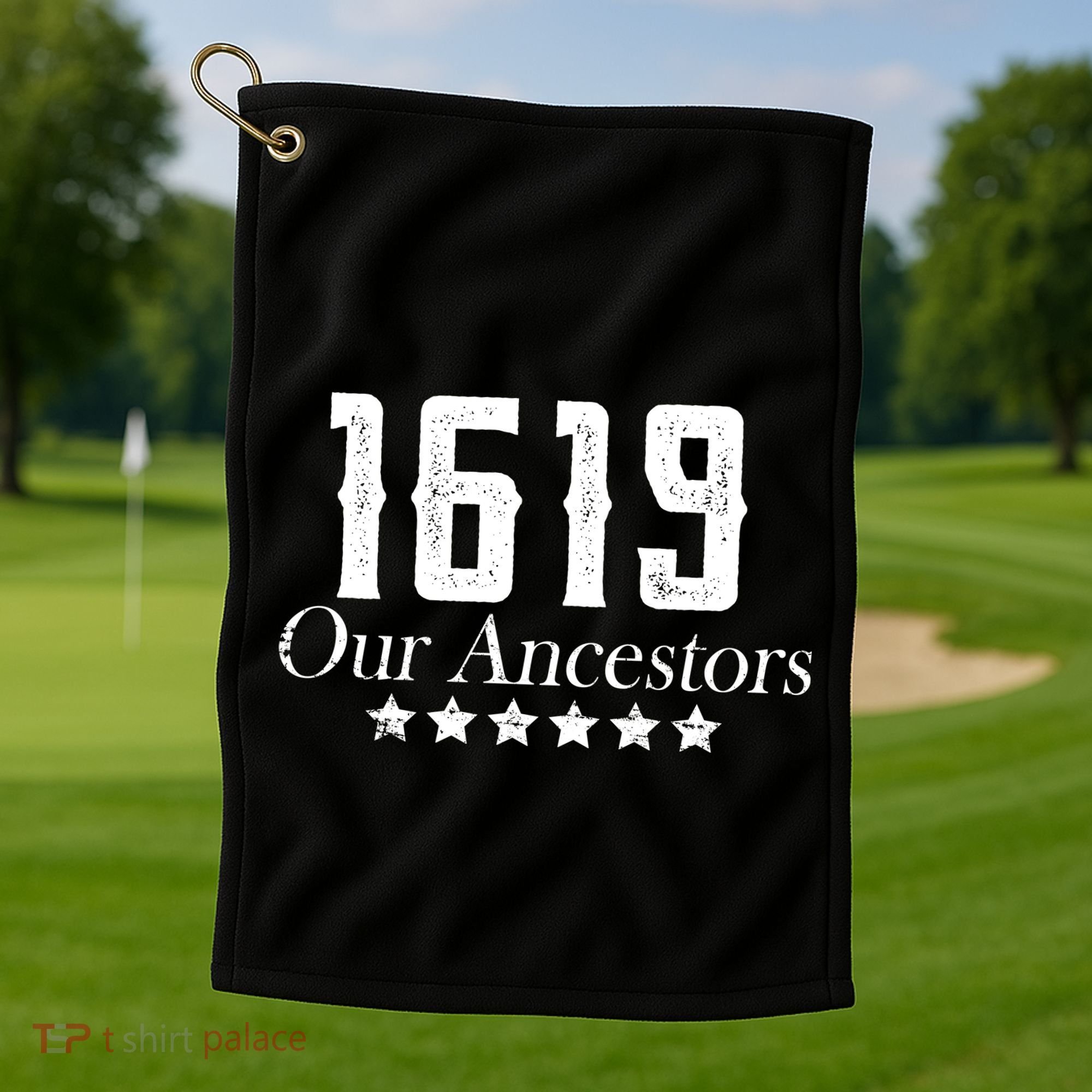 1619 Our Ancestors US Africa Past Golf Towel