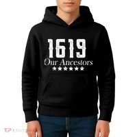 1619 Our Ancestors US Africa Past Kids Hoodie thumb 4