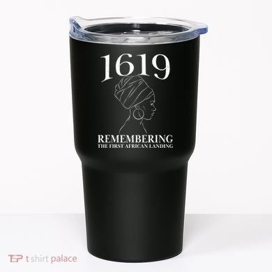 1619 Remembering the First African Landing Tumbler
