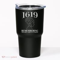 1619 Remembering the First African Landing Tumbler thumb 0