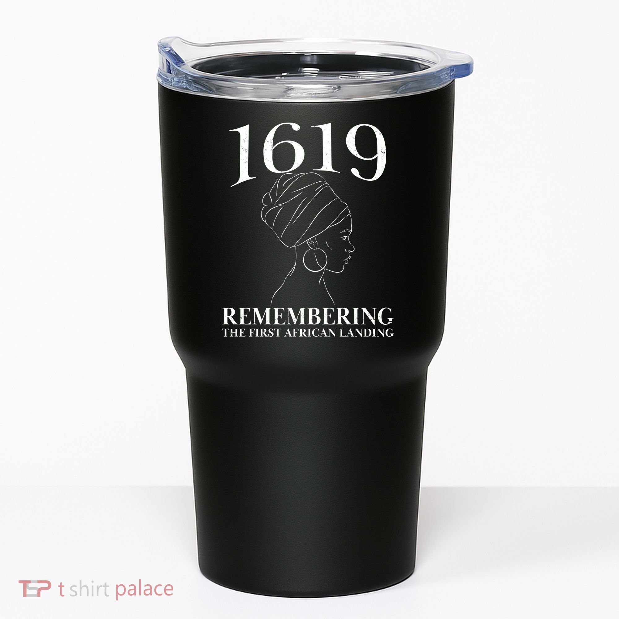 1619 Remembering the First African Landing Tumbler
