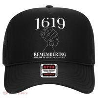 1619 Remembering the First African Landing Hat thumb 0