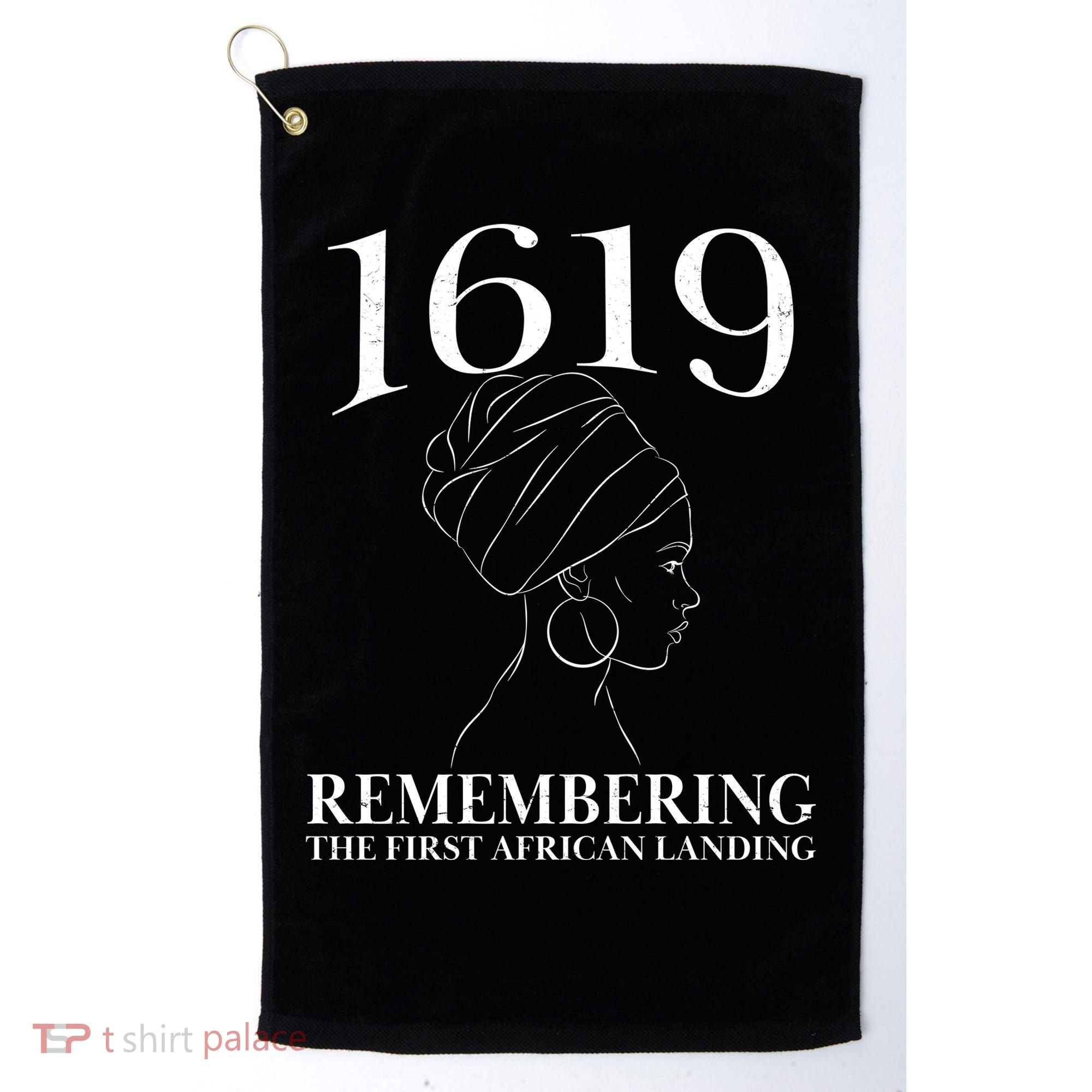 1619 Remembering the First African Landing Golf Towel