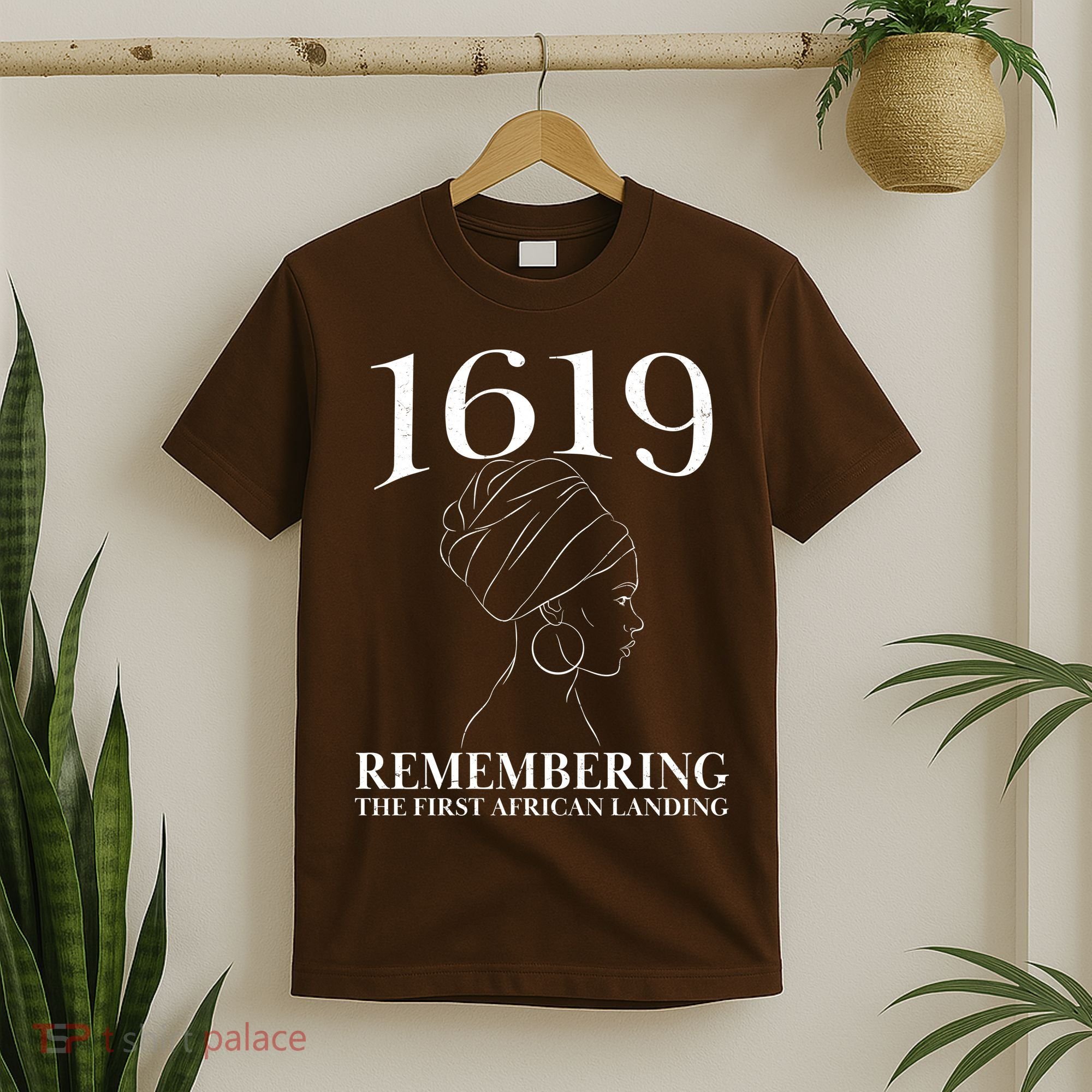 1619 Remembering the First African Landing T-Shirt