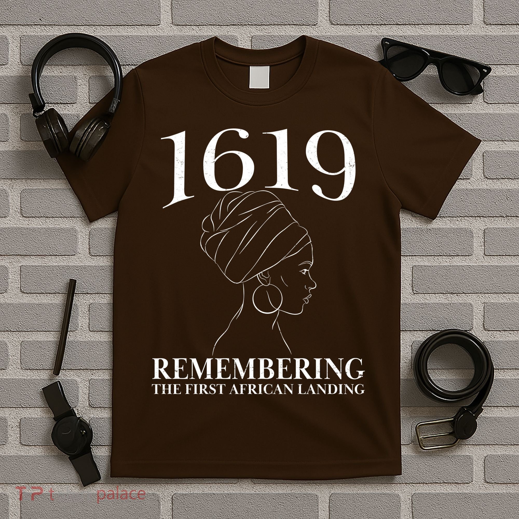 1619 Remembering the First African Landing T-Shirt