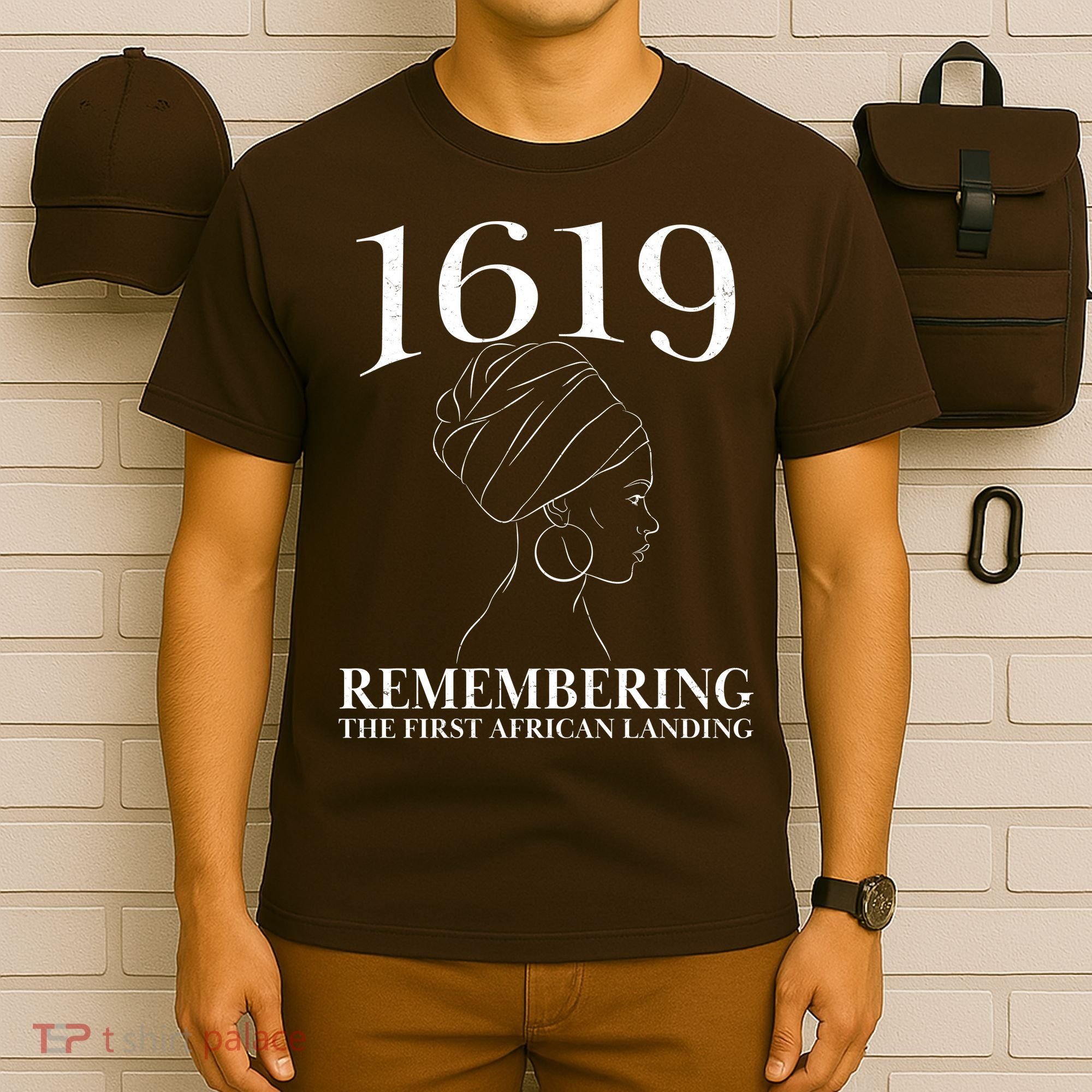 1619 Remembering the First African Landing T-Shirt