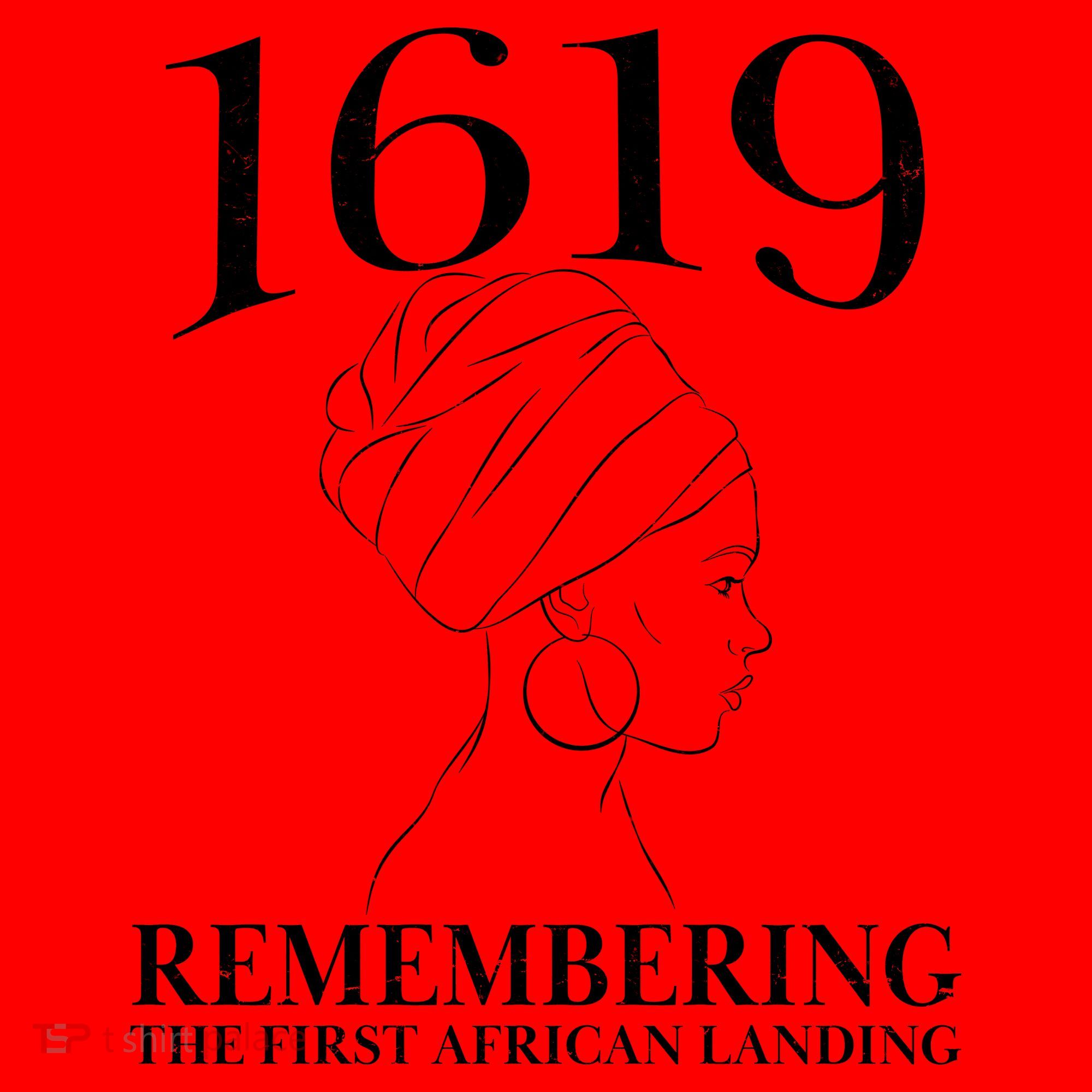 1619 Remembering the First African Landing Santa Hat