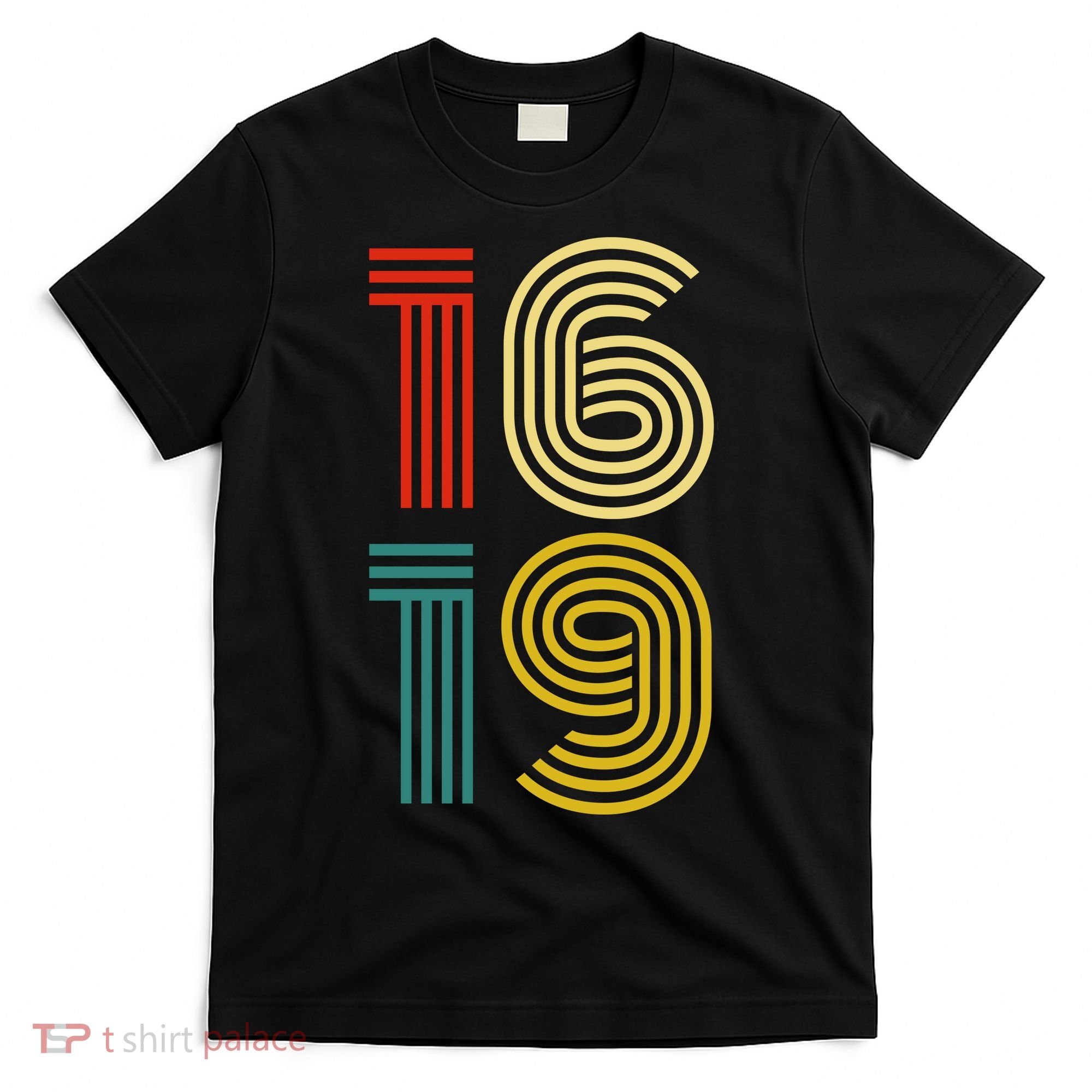 1619 Vintage Retro T-Shirt