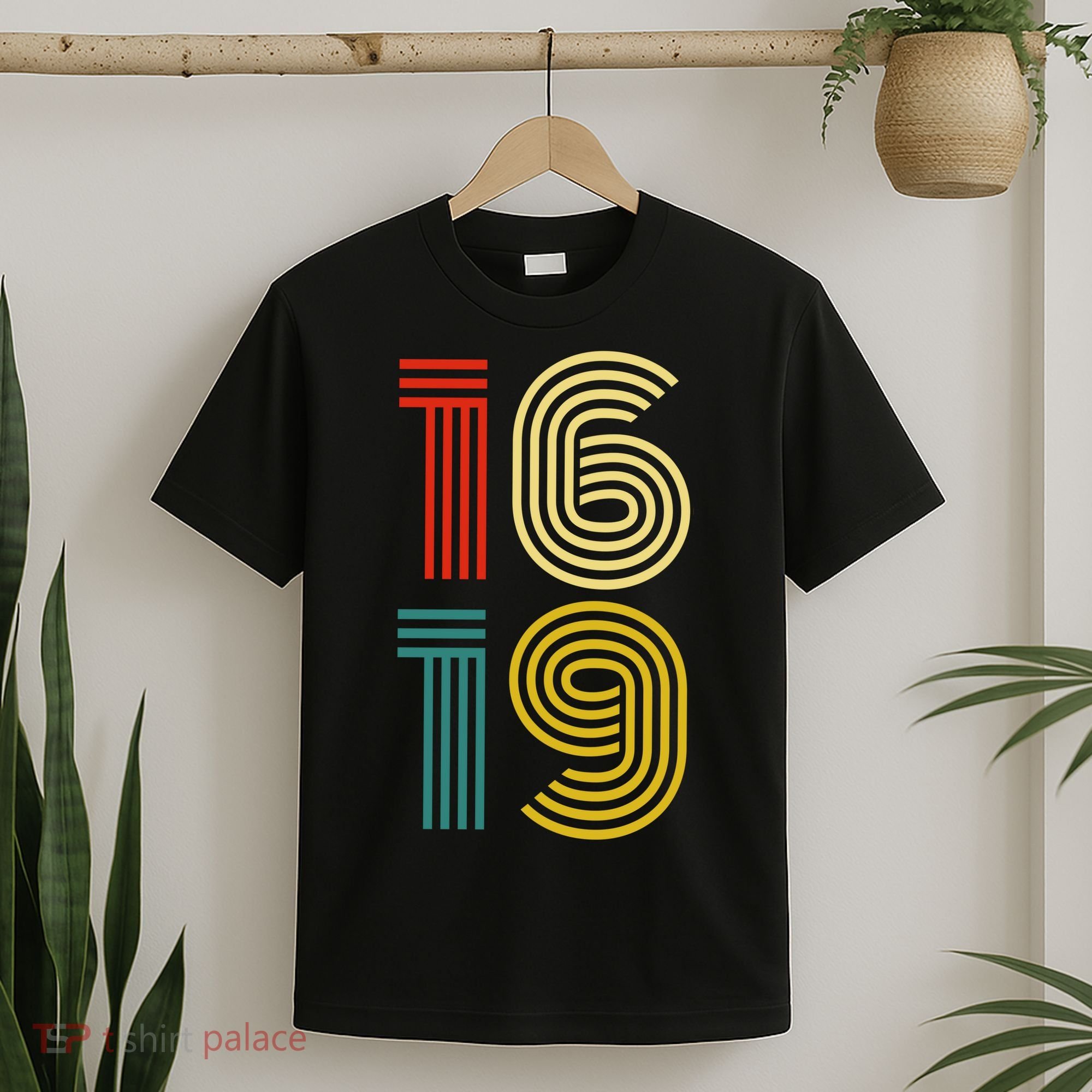 1619 Vintage Retro T-Shirt