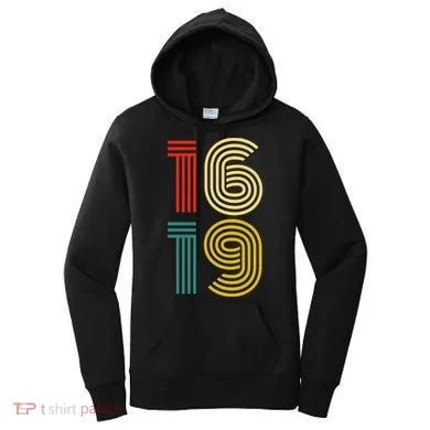 1619 Vintage Retro Women's Hoodie