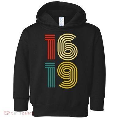 1619 Vintage Retro Toddler Hoodie