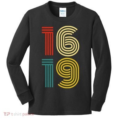 1619 Vintage Retro Kids Long Sleeve Shirt