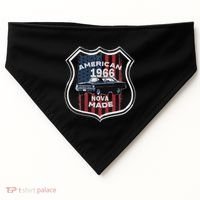 1966 66 2 Classic Car Old School Muscle Car USA-Made Doggie Bandana thumb 0